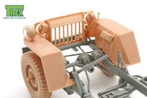 T-Rex Studio TR35053 Willys MB Grille w/Fenders Set for TAKOM 1/35 – obrázek 4