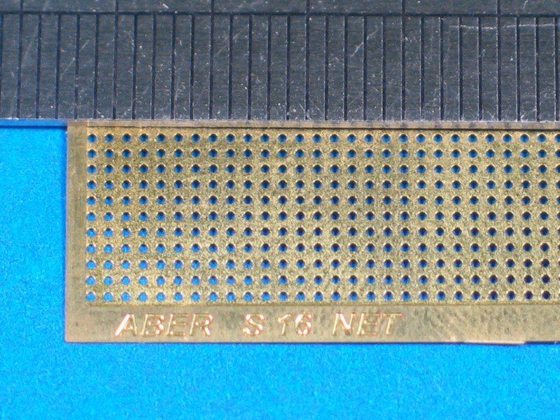 Aber S-16 Drilled plate 0.9 mm