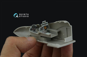 Intérieur imprimé en 3D et coloré sur papier décalcomanie Quinta Studio QD72092 F-4J/S (Hasegawa) 1/72 – image 10