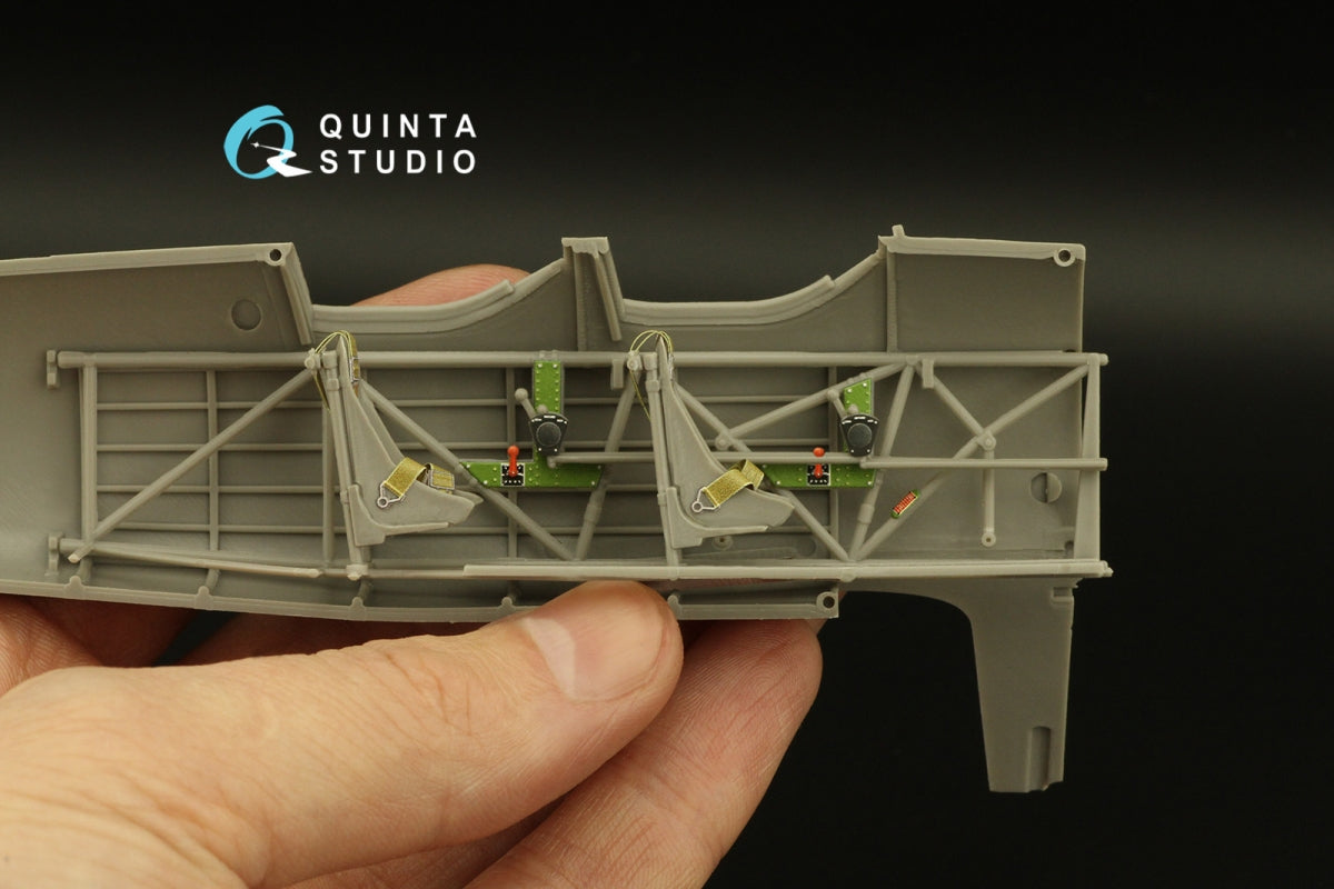 Quinta Studio QD32168 Pt-17 Kaydet 3D-Printed colored Interior on decal paper (Roden) 1/32 – image 6