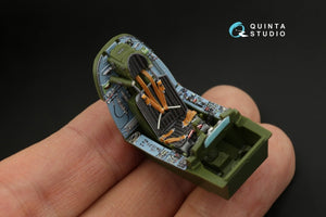 Quinta Studio QD48249 Su-25 3D-Printed &amp;amp; colored Interior on decal paper (Zvezda) 1/48 – Bild 2