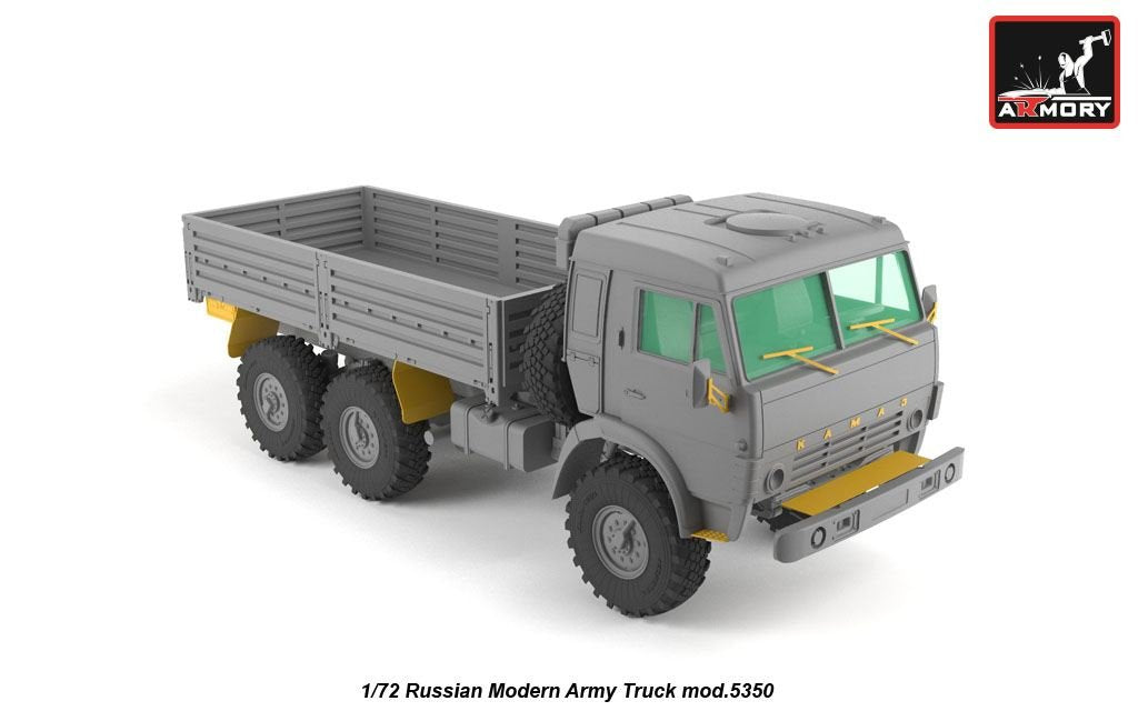 Armory Models 72407-R Russian Modern 6×6 Military Cargo Truck mod.5350 1/72 – image 2