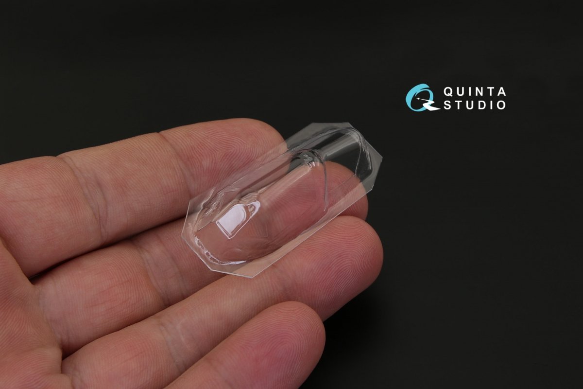Quinta Studio QC48015 La-9/11 vacuformed clear canopy (for ARK kit) 1/48 – image 4