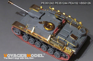 Voyager modèle PE351244 garde-boue allemand StuG III Ausf.G de la seconde guerre mondiale pour BORDER BT-020 1/35 – image 3