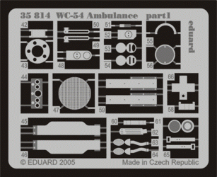 Eduard 35814 WC-54 Ambulance 1/35 Italeri