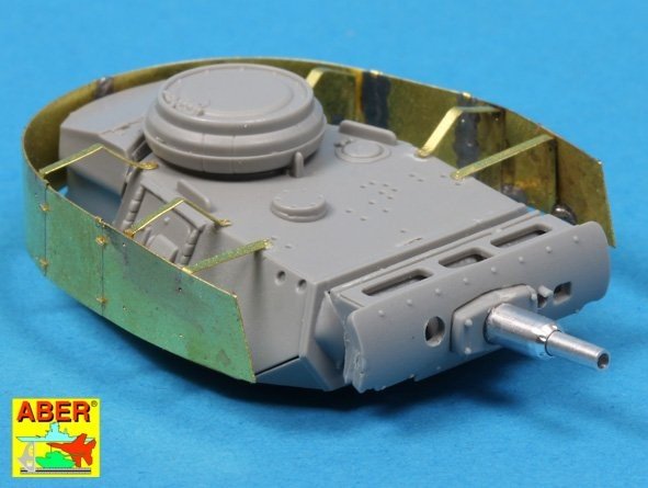 Aber 72A10 Turret skirts for PzKpfw III 1/72 – imagen 3