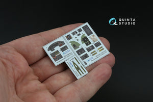 Quinta Studio QD72156 Avro Lancaster B.II 3D-Printed colored Interior on decal paper (Airfix) 1/72 – image 4