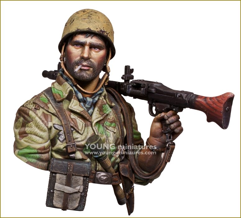 Young Miniatures YM1892 WWII German Paratroopers 1/10 – zdjęcie 2