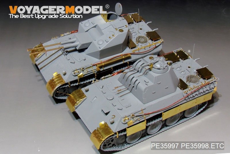 Voyager Model PE35997 WWII German FlaKPanzer V COELIAN Basic For TAKOM 2105 1/35 – obrázek 18