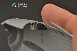 Quinta Studio QD32104 Fiat CR.42 3D-Printed &amp;amp; colored Interior on decal paper (ICM) 1/32 – imagen 4