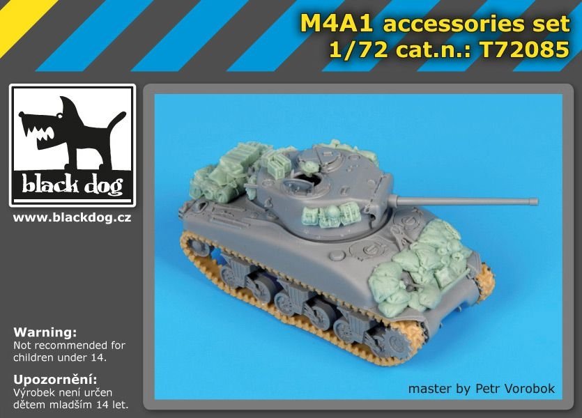 Black Dog T72085 M4A1 accessories set for Dragon 1/72 – image 2