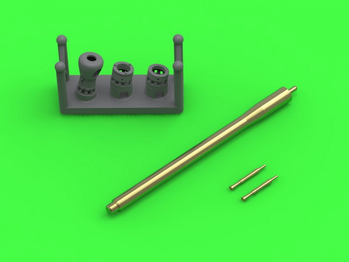 Master GM-72-032 British QF 75mm Gun + Besa MG Mounts - Centaur Mk.III, Cromwell Mk.IV/VII, Churchill Mk.VI/VII and others 1/72