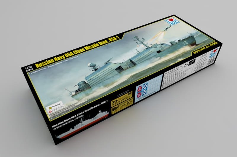 I Love Kit 67201 Russian OSA Class Missile Boat OSA1 1/72 – zdjęcie 2