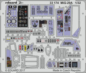 Eduard 33174 MiG-29A TROMPETTE 1/32