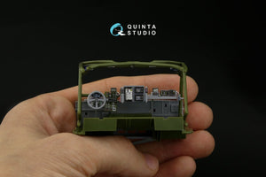 Quinta Studio QDS-35068 KAMAZ-43509 3D-Printed &amp;amp; colored Interior on decal paper (Zvezda) (Small version) 1/35 – image 5