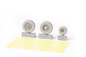 Eduard 648923 A-10C wheels Academy 1/48 – imagen 4