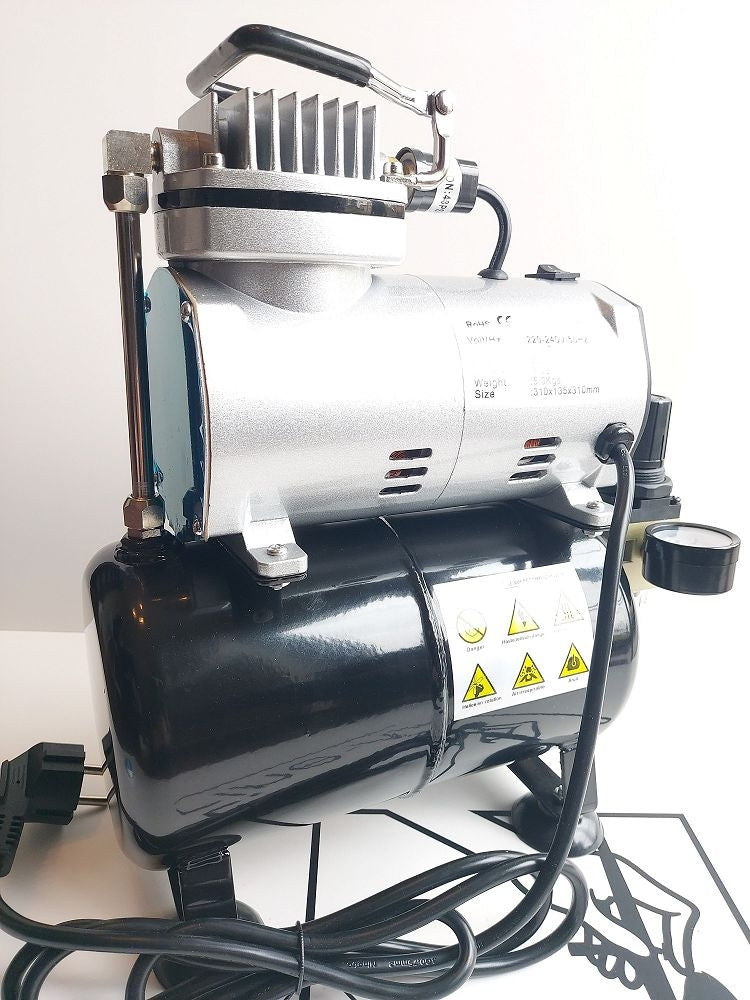Fine Art FA-20T 3l oil-free compressor with filter and reducer Premium Line (S5000) – image 4
