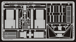 Eduard 32561 Ju 87G-2 Stuka interior 1/32 HASEGAWA – image 2