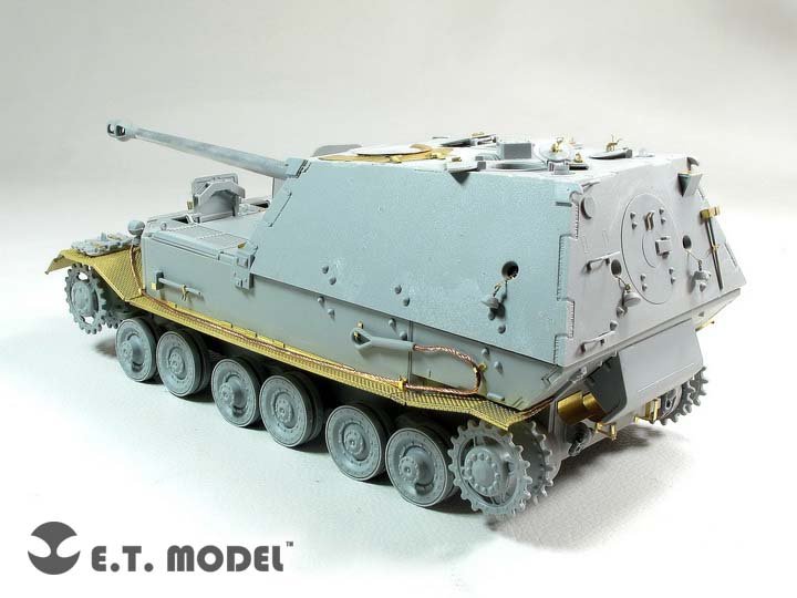 ET Model E35-190 WWII German Ferdinand Schwerer Jagdpanzer Basic (For DRAGON Kit) (1/35) – Bild 3