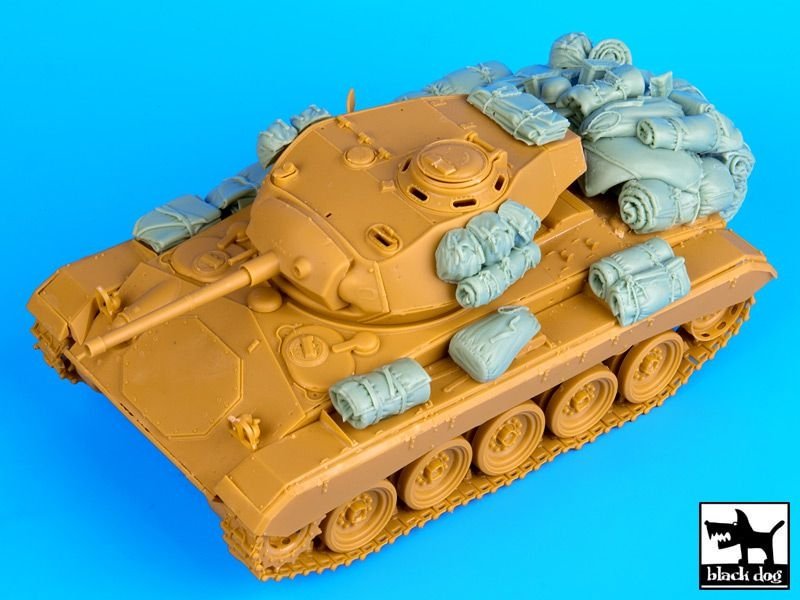 Black Dog T35070 M24 Chaffe accessories set 1/35 – image 3