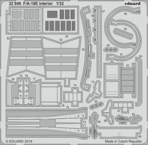 Eduard 32948 F/ A-18E interior 1/32 REVELL – image 2