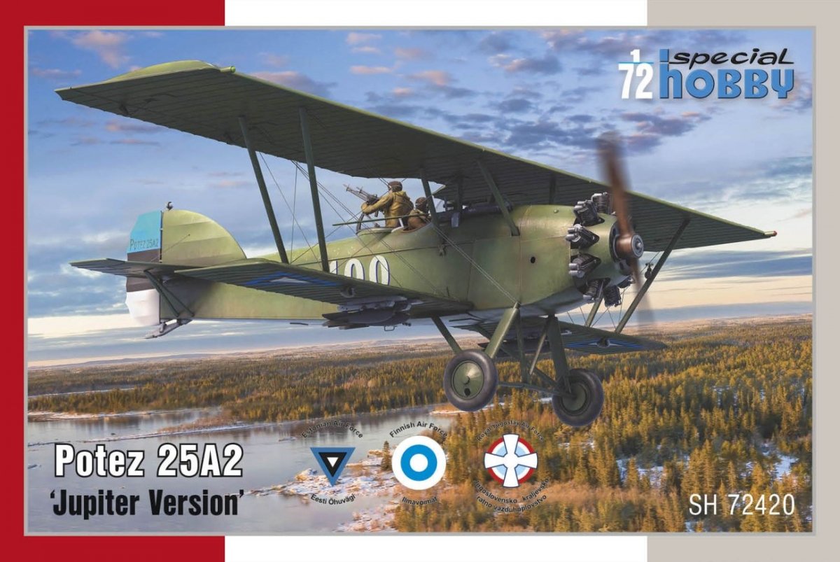 Special Hobby 72420 Potez 25A2 « Version Jupiter » 1/72