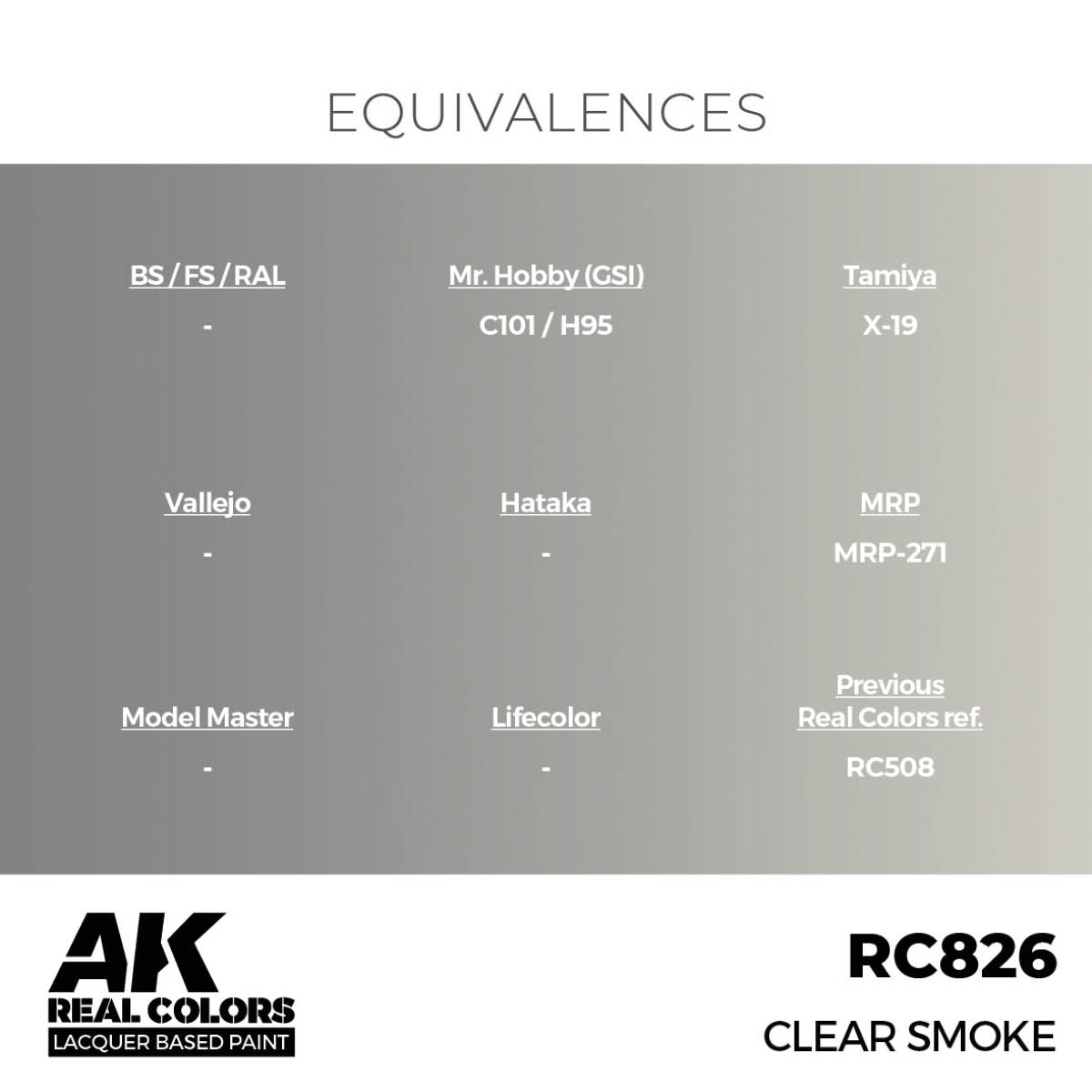 AK Interactive RC826 Clear Smoke 17 ml – image 3