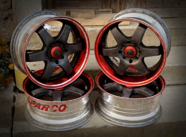 Fujimi 193281 17inch Sparco N1 wheel 1/24 – image 2