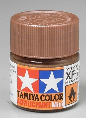 Tamiya XF28 Dark Copper (81728) Acrylic paint 10ml – Bild 2