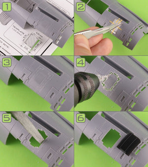 Master AM-32-122 PZL P.11c - oil cooler (Arma Hobby kit) 1/32 – image 3