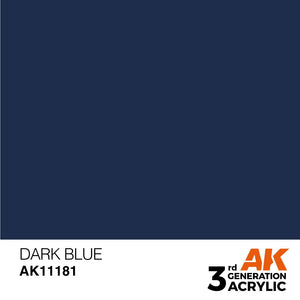 AK Interactive AK11181 DARK BLUE – STANDARD 17ml