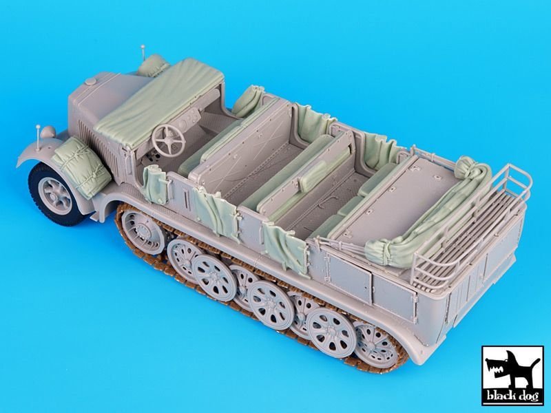 Black Dog T35073 Sd.Kfz 7 accessories set 1/35 – Bild 3
