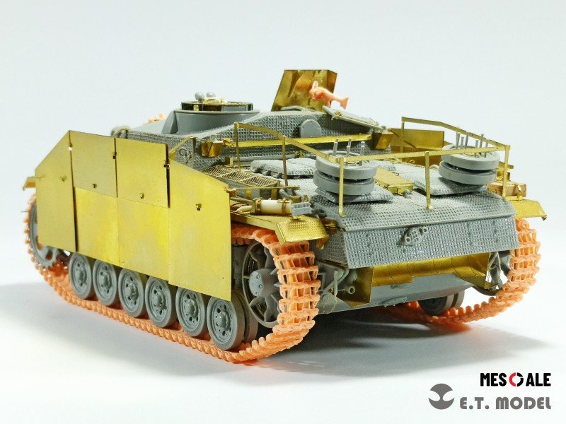 ET Model P35-014 WWII German Pz.Kpfw.III/IV Late Version（Type 6A）Workable Track ( 3D Printed ) 1/35 – imagen 4