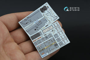 Quinta Studio QD32246 F-104A 3D-Printed &amp;amp; colored Interior on decal paper (Italeri) 1/32 – image 3