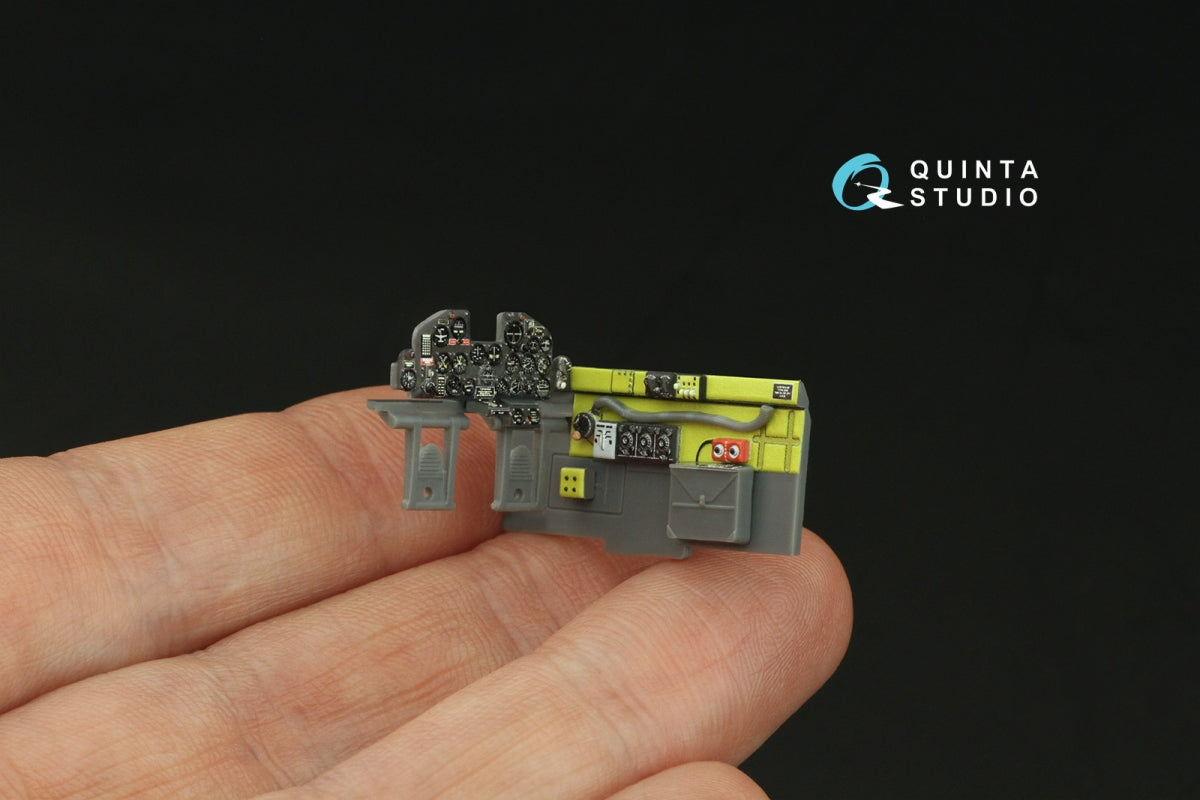 Quinta Studio QD48498 P-47С Thunderbolt 3D-Printed &amp;amp; colored Interior on decal paper (Dora Wings) 1/48 – image 10