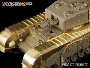 Maquette Voyager PE35177 Churchill Mk.III AVRE britannique de la Seconde Guerre mondiale pour AFV CLUB 35167 1/35 – image 5