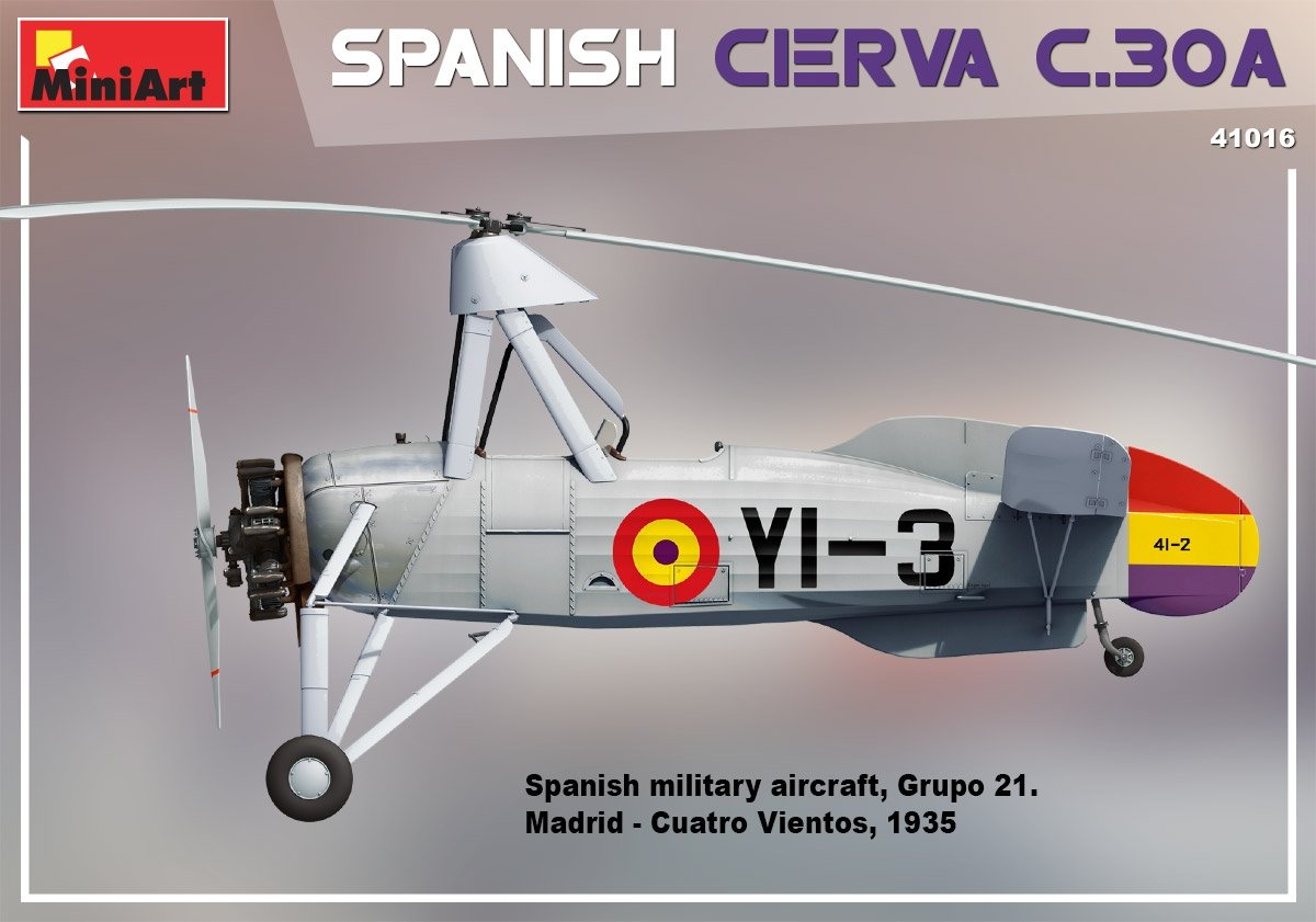 Miniart 41016 Spanish Cierva C.30A 1/35 – Bild 4