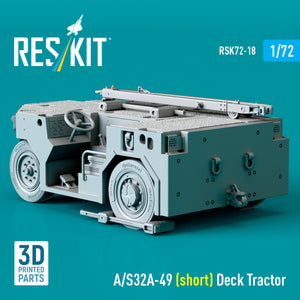 RESKIT RSK72-0018 A/S32A-49 (short) Deck Tractor (3D Printed model kit) 1/72 – zdjęcie 3