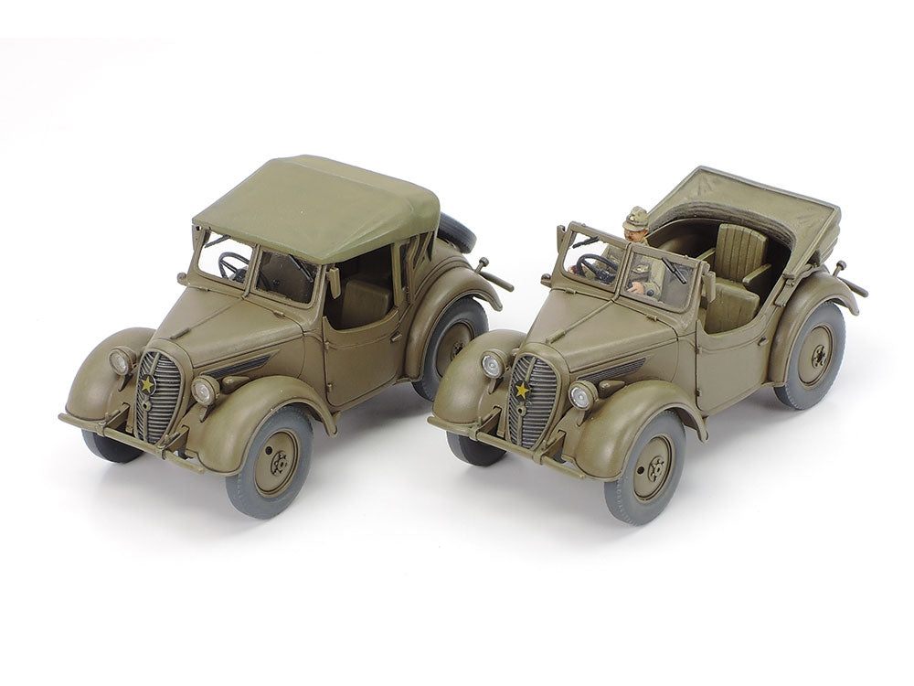 Tamiya 25217 Mitsubishi Ki-46 III Type 100 &amp;amp; 4X4 Light Vehicle Kurogane Set 1/48 – obrázek 5