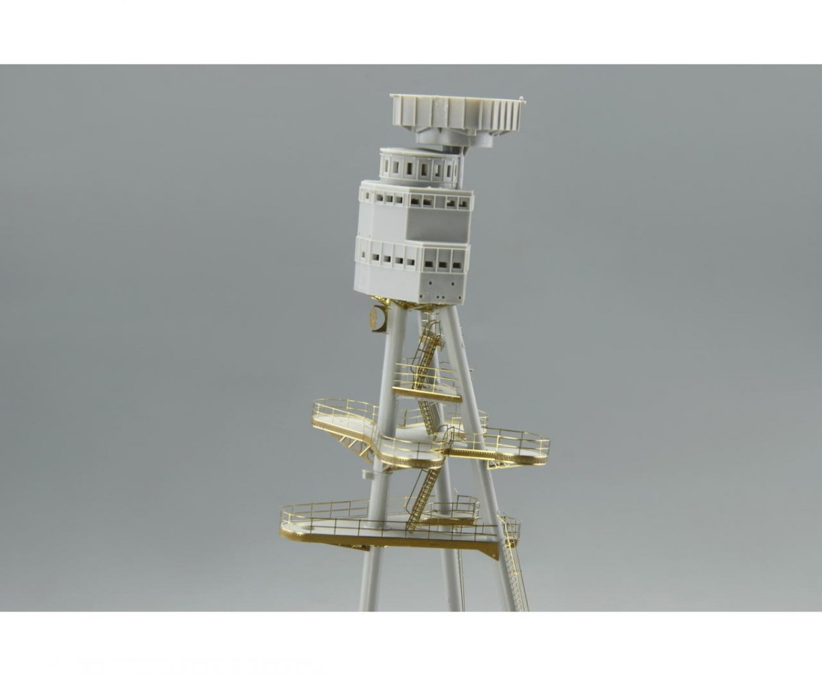 Eduard 53110 USS Arizona part 4 - main top TRUMPETER 1/200 – image 2