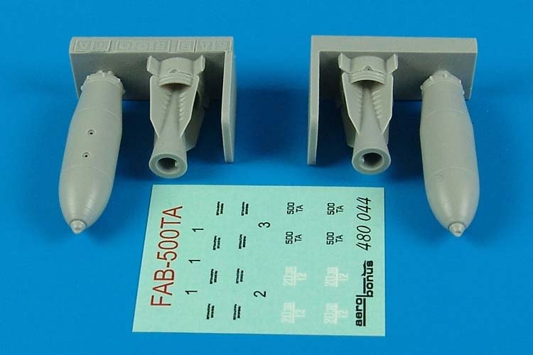 Aerobonus 480044 FAB-500TA Russian bombs 1/48