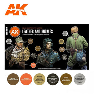 AK Interactive AK11620 LEATHER AND BUCKLES – obrázek 2