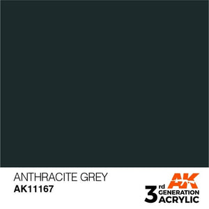 AK Interactive AK11167 ANTHRACITE GREY – STANDARD 17ml