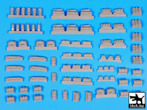Black Dog T72055 Tentage plus bedrolls 1 accessories set 1/72 – immagine 5