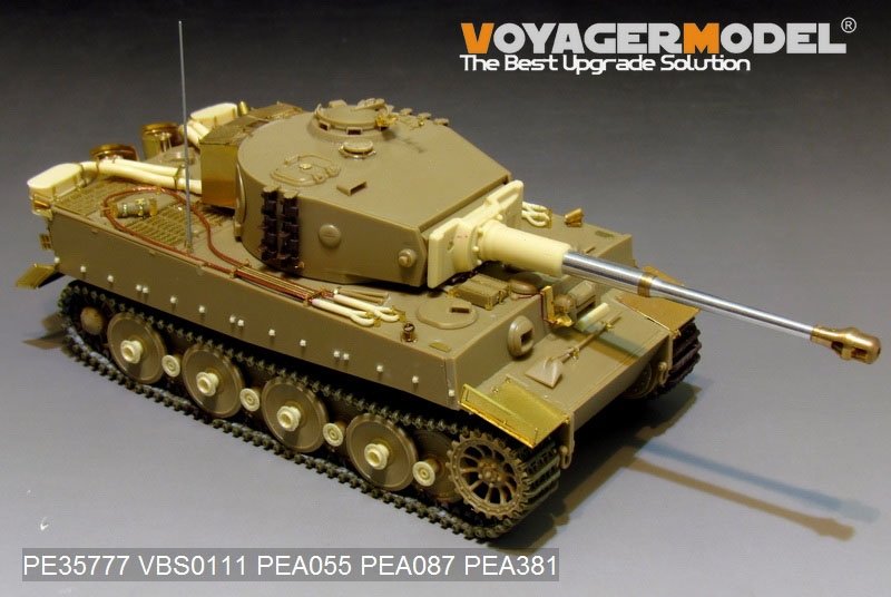 Voyager Model PE35777 WWII German Tiger I MID Production（early ver.）Basic（For TAMIYA 35194 35202 /ACADMY 1387 13287） 1/35 – Bild 3