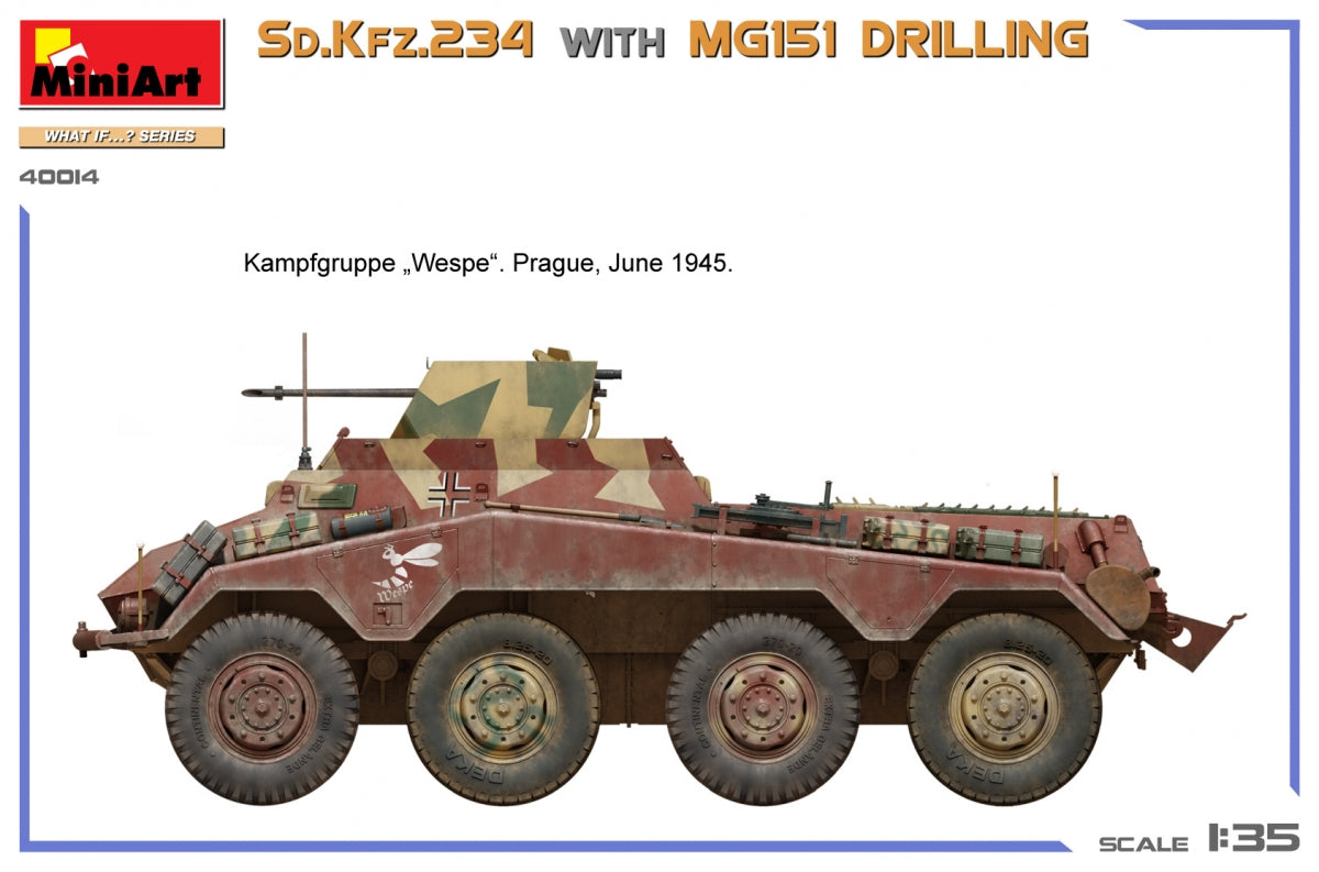 MiniArt 40014 Sd.Kfz.234 WITH MG151 DRILLING 1/35 – image 4