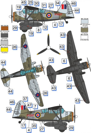 Dora Wings 72023 Westland Lysander Mk.III 1/72 – immagine 4