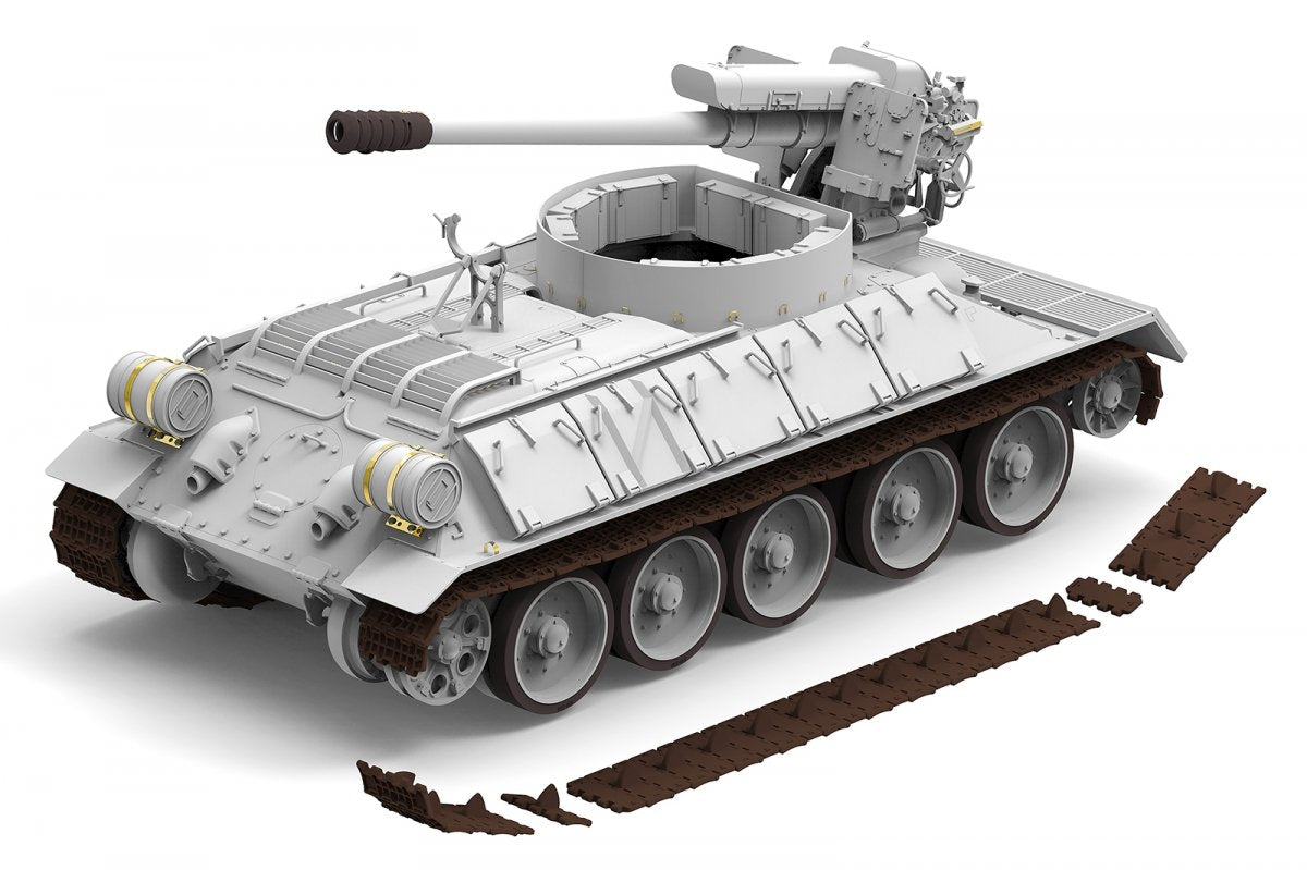 Rye Field Model 5030 T-34/D-30 122MM SYRIAN SELF-PROPELLED HOWITZER 1/35 – immagine 5