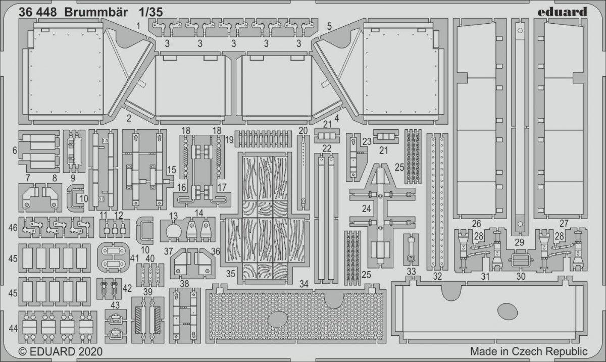 Eduard BIG3599 Brummbär 1/35 for Academy – Bild 3