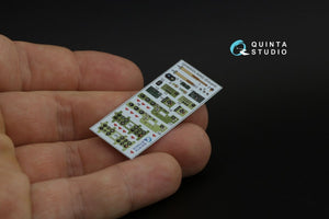 Quinta Studio QD48239 A6M2 Zero 3D-Printed &amp;amp; colored Interior on decal paper (Eduard) 1/48 – image 10